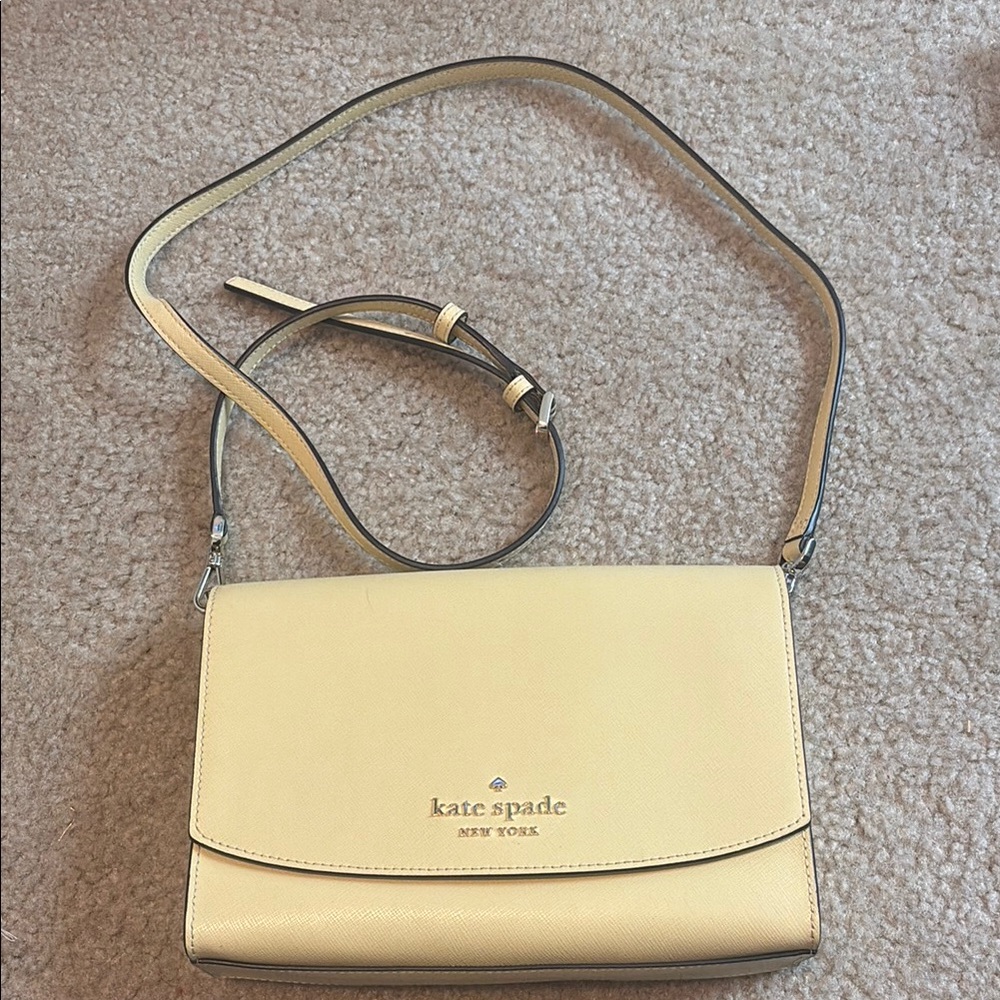 Kate Spade Yellow Crossbody Bag